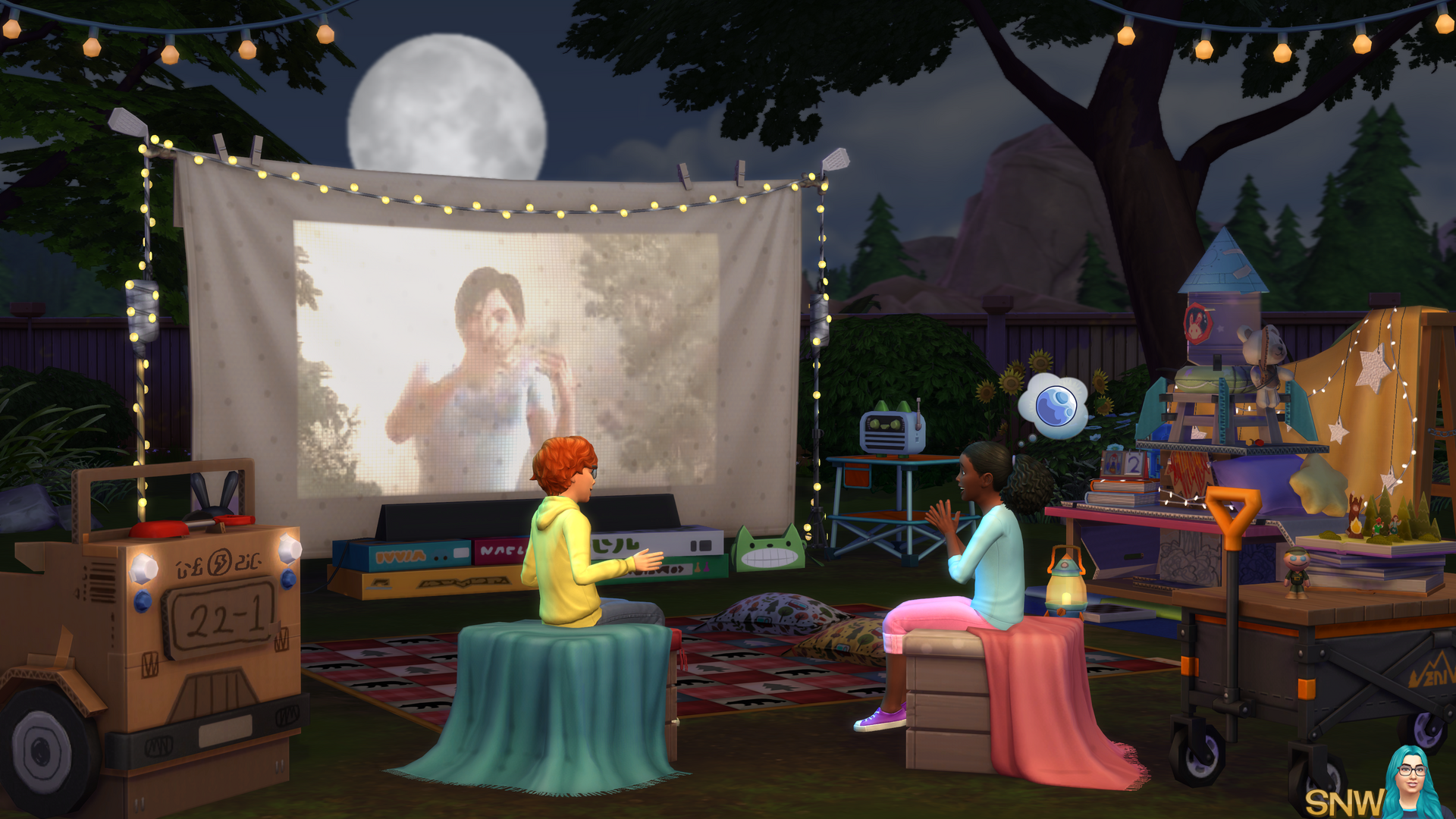 The Sims 4: Little Campers Kit Screenshots