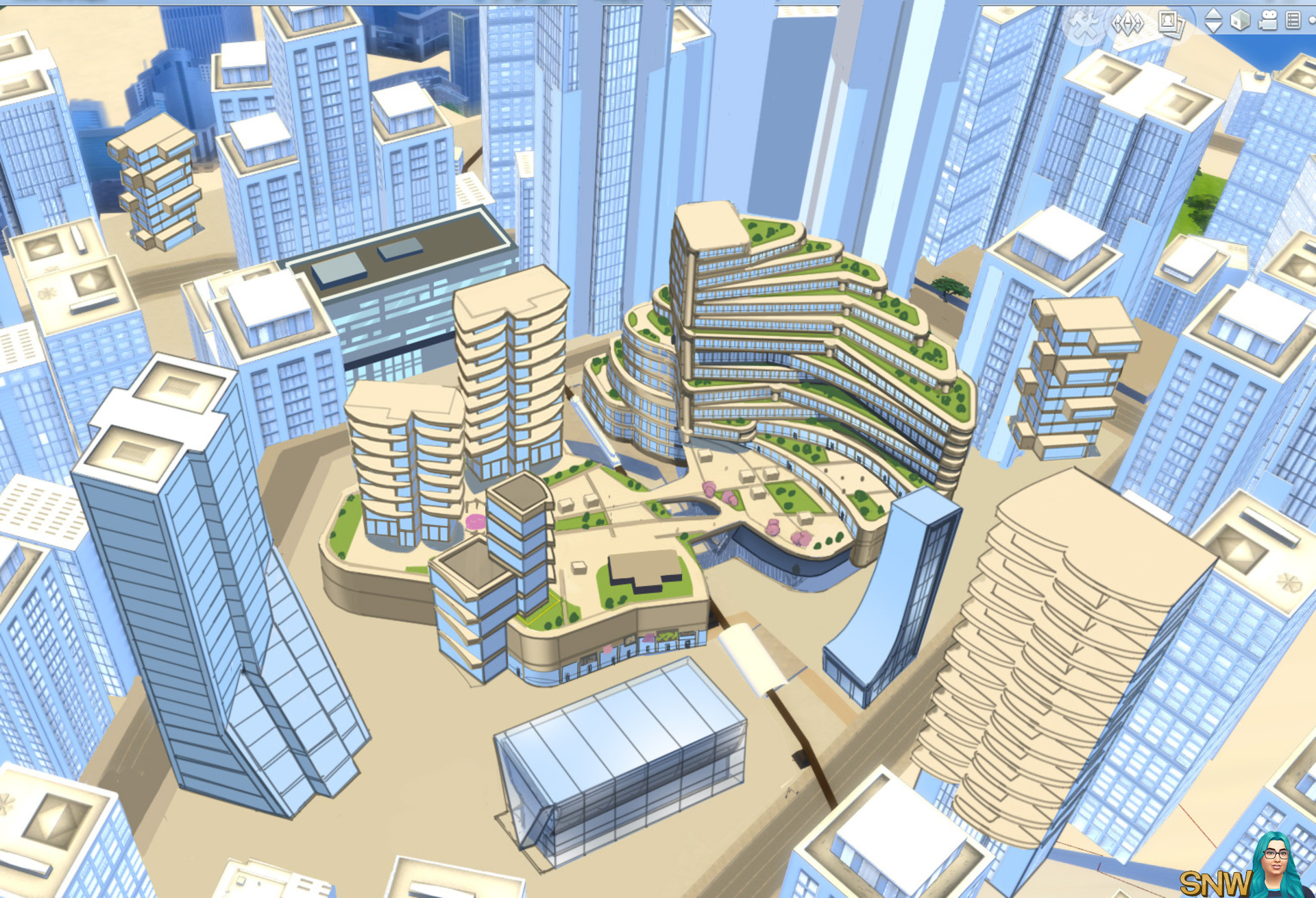 The Sims 4: City Living The Sims 4: City Living screenshot concept art Fashion District