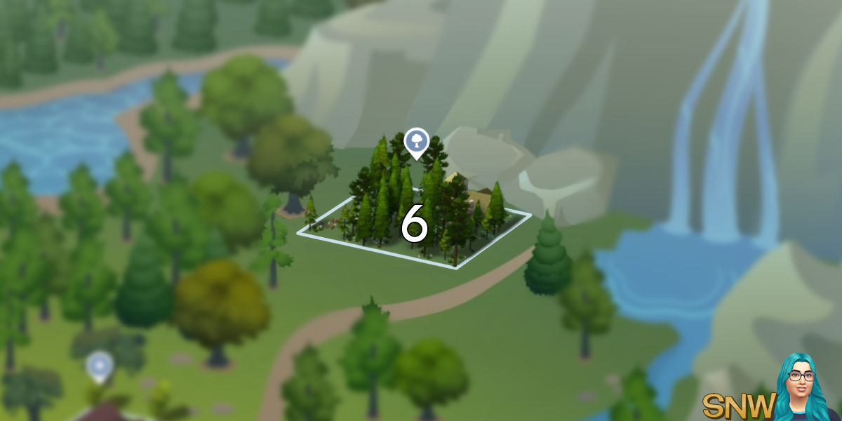 The Sims 4: Granite Falls world neighbourhood #2