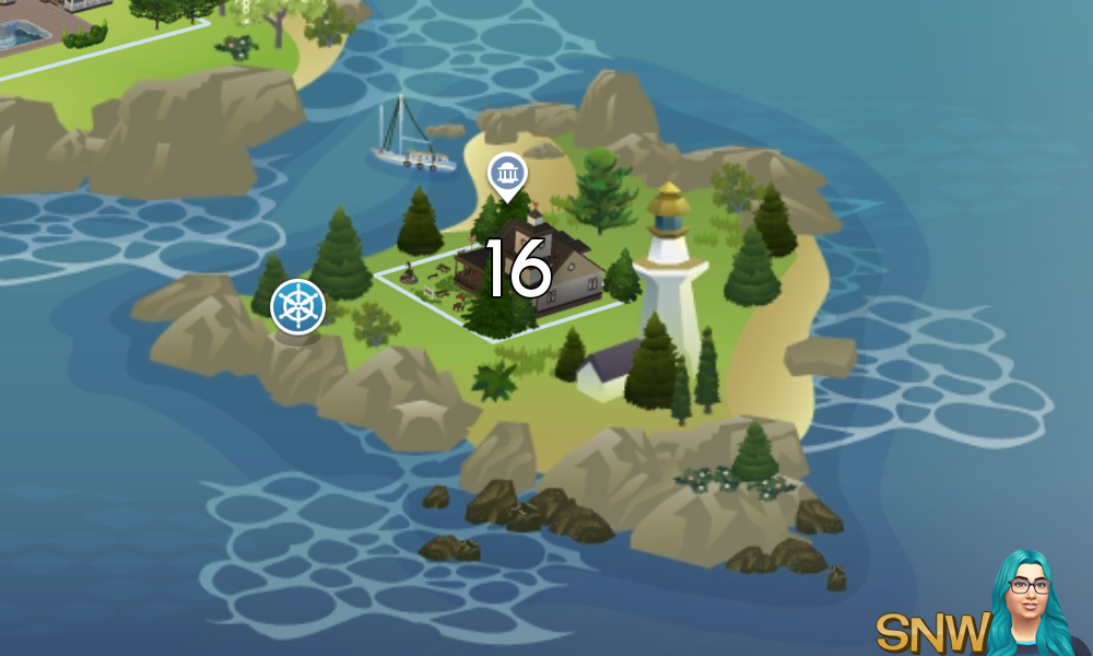 The Sims 4: Brindleton Bay world neighbourhood #4